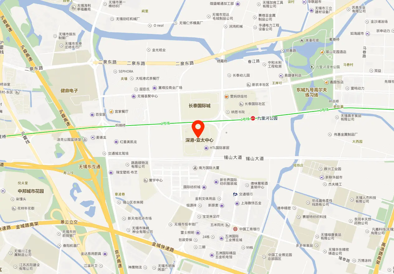 深港亚太中心地图位置